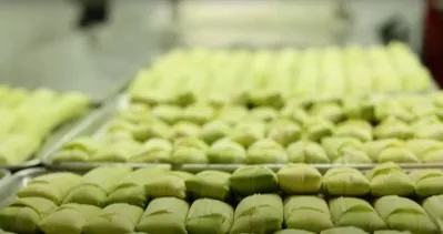 Tamales de elote envueltos en hoja, elaborados por AEC